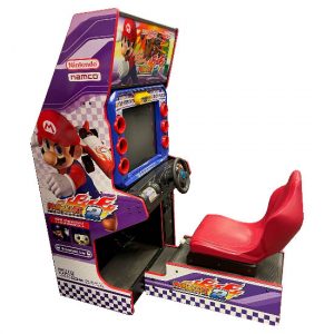 mario kart 2 wooden sided marquee