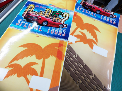 outrun 2 sp deluxe side art set or2sp dlx ORP-2011 2012