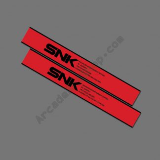 neo geo mvs sc14 side art red strips SNK