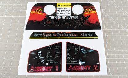 the house of the dead deluxe sticker set