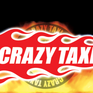 crazy taxi large marquee for uk initial-d single topper lightbox