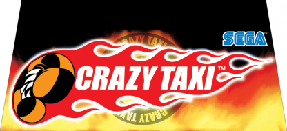 crazy taxi large marquee for uk initial-d single topper lightbox