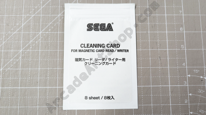 sega initial d cleaning card pack of 8 nos card reader