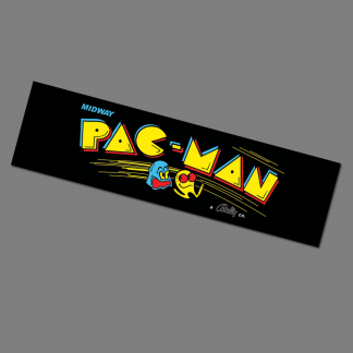 pacman cabaret marquee black background