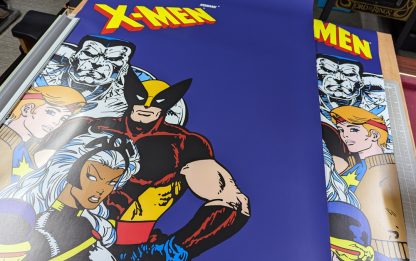 X-Men side art pair (USA dedicated cabinet) Konami xmen - Image 2
