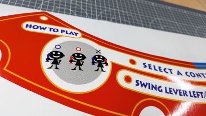 Panic Park Namco sticker set (5 pcs) - Image 3