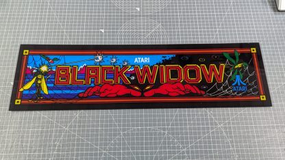 black widow atari marquee plexi