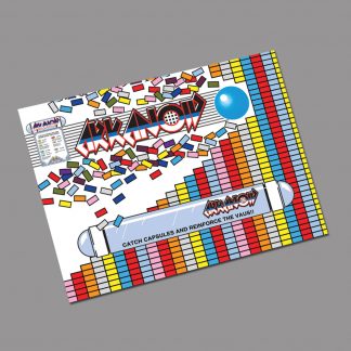 arkanoid cpo control panel overlay taito white