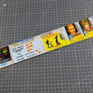 zombie revenge sega instructions decal 422-0734-01-91
