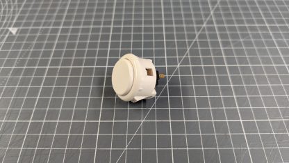 509-5755-09 pushbutton white 30mm sanwa snap-in