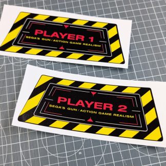 alien 3 the gun player 1 and 2 base sticker sega AIN