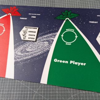 atari blasteroids cpo control panel overlay