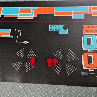 qix taito cpo control panel overlay