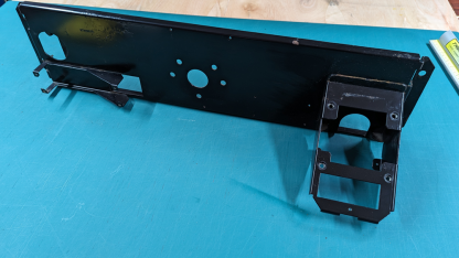 sega steering assembly metal frame base panel RTV-2002 race tv hummer