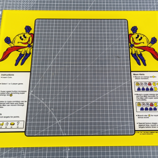 super pacman cabaret bezel plexi pac-man