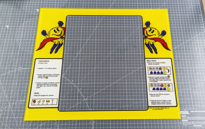 super pacman cabaret bezel plexi pac-man