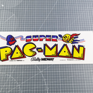 super pacman cabaret marquee pac-man plexi