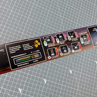 radiant silvergun movestrip instruction decal sega astro nac
