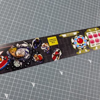 street fighter alpha 3 instruction strip sticker astro nac sega capcom