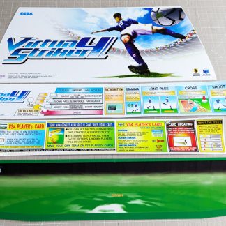 Virtua Striker 4 Naomi Sega artwork set VS4 inc. cpo