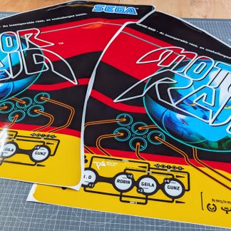 motor raid side art pair sega