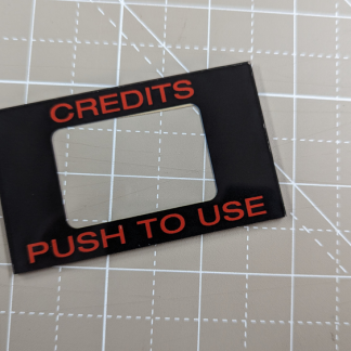 outrunners credits push to use dashboard sticker