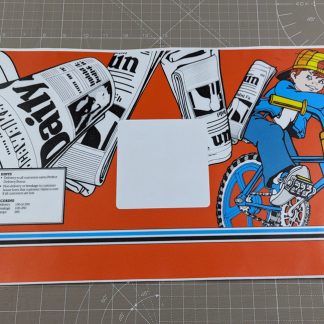 paperboy atari control panel overlay cpo