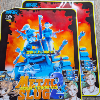 metal slug 2 side art snk neo geo
