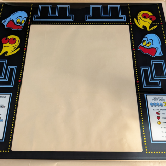 midway pacman glass bezel pac-man