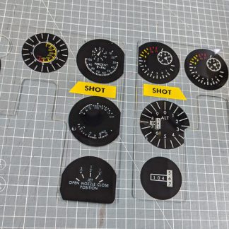 sega space harrier control panel dials plexi acrylic RH-2003 2004