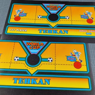 tehkan world cup control panel overlay pair cpo set