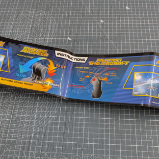 afterburner climax deluxe nos instruction center decal ABX-1302-01