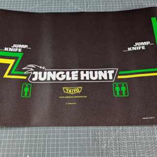 Jungle Hunt control panel overlay cpo Taito