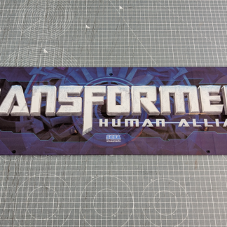 transformers human alliance marquee nos original 600-30-101 sega