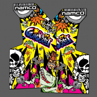 gunbullet side art pair namco japan