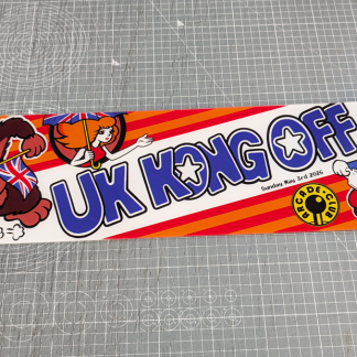 uk kong off 2026 donkey kong acrylic marquee