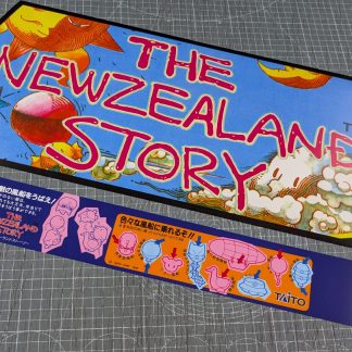 The New Zealand Story marquee instruction space sega naomi blast nnc net city