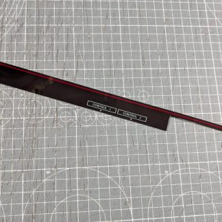 sega master system front panel sticker card input control